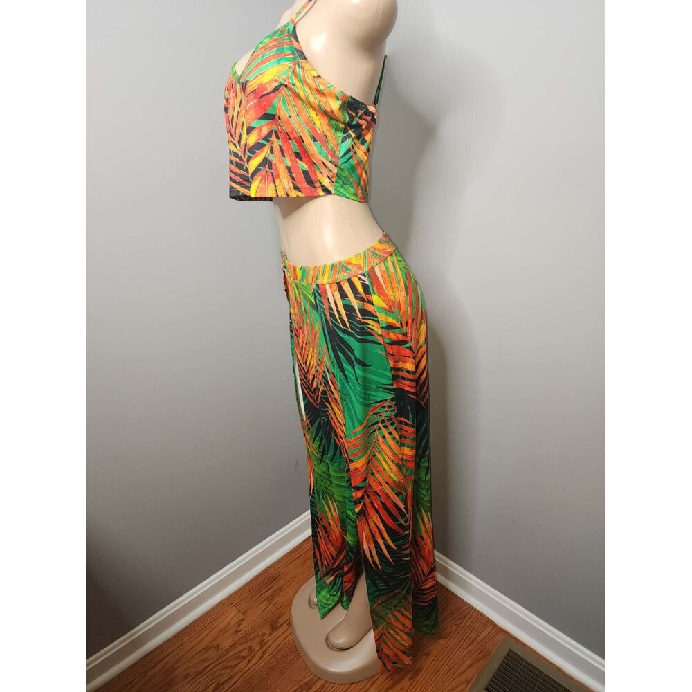 Tropical Two-Piece Set – Size XL - Picture 4 of 4